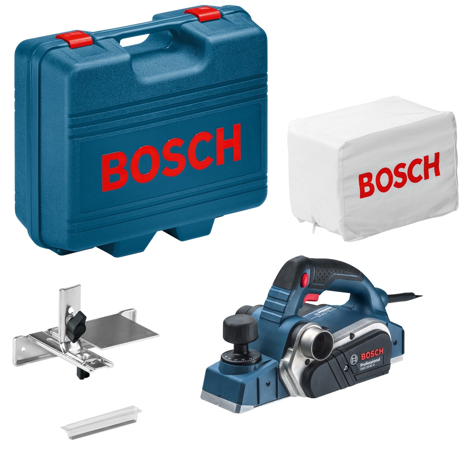 Rabot électrique à main de 710 W  GHO 26-82 - Bosch Outillage  Electro-Portatif