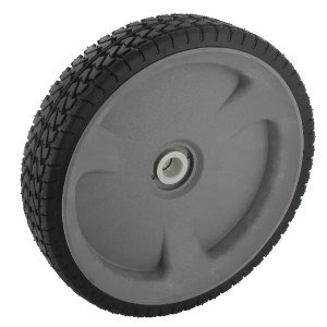 Wheels for trimmers and lawnmowers